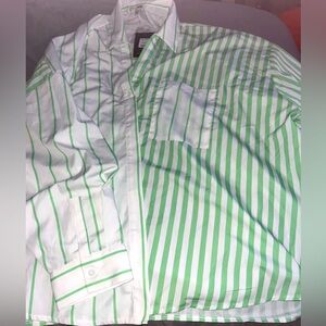 Plus size Strip shirt
